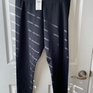 J Jill Ankle Leggings Black Medium Petite NWT